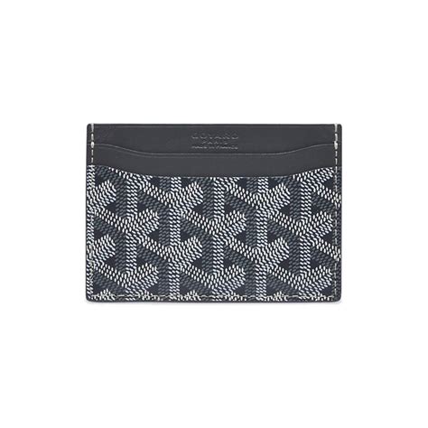 goyard card holder gray|Goyard card holder inside.